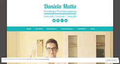 Desktop Screenshot of danielamatta.com